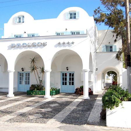 Drossos Hotel Perissa  Exteriör bild