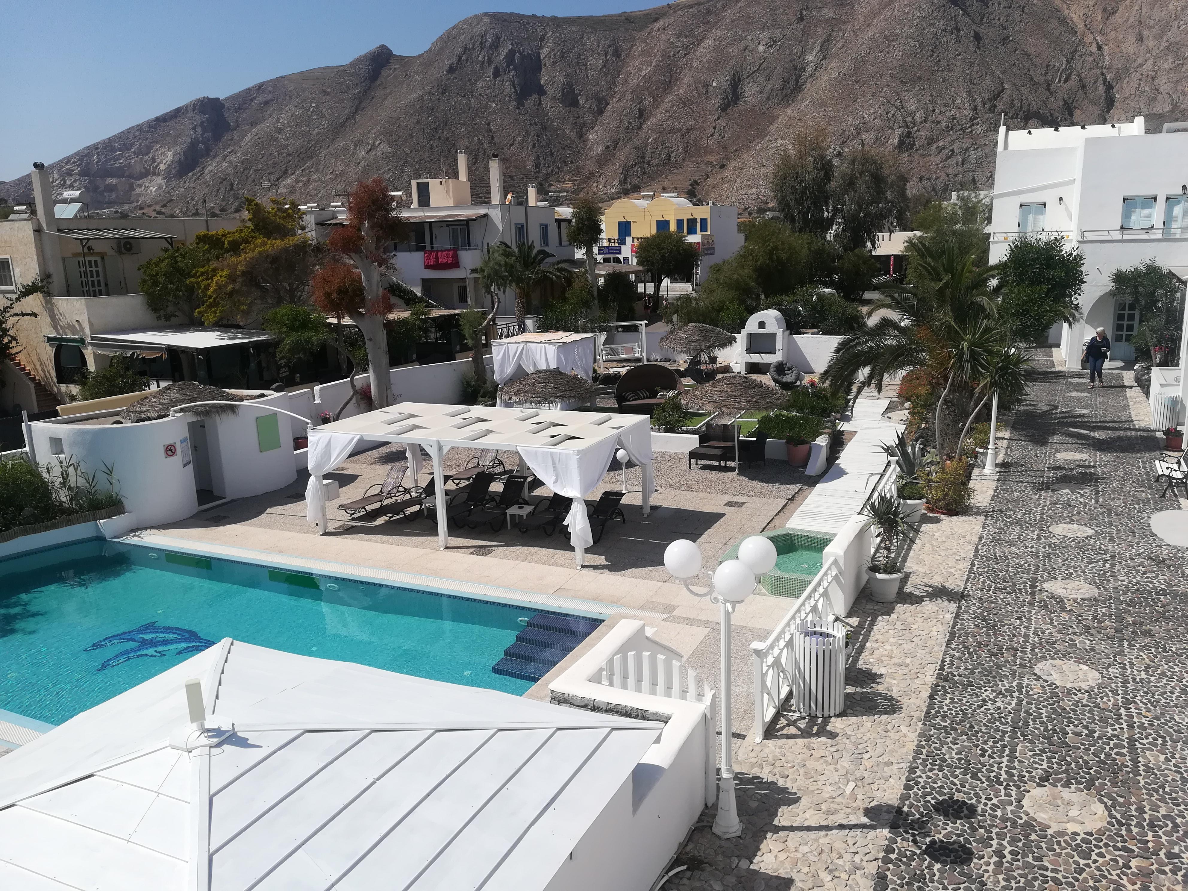 Drossos Hotel Perissa  Exteriör bild